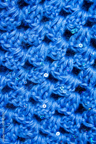 Blue wool