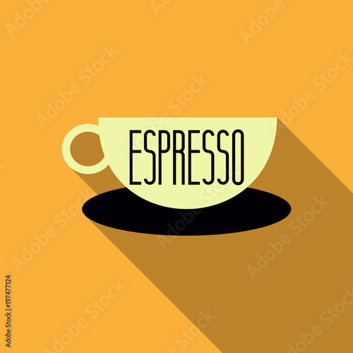 Authentic Italian espresso vintage . Coffee poster for cafe bar or restaurant. Drink vector illustration.