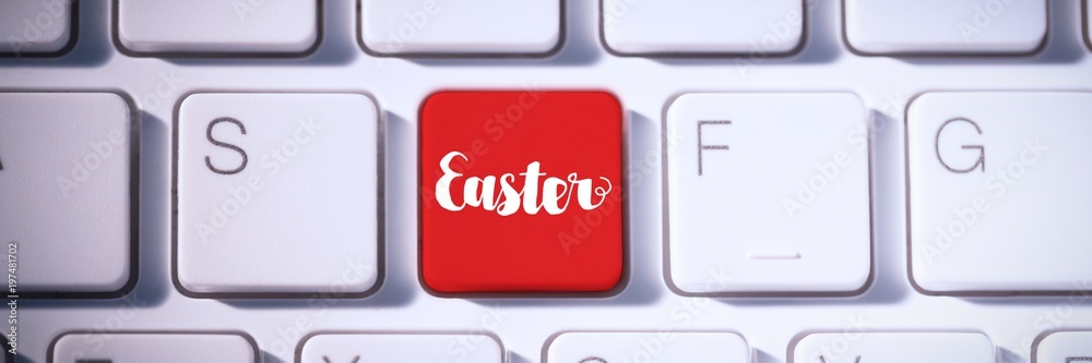 Composite image of easter greeting Composite image of easter greeting