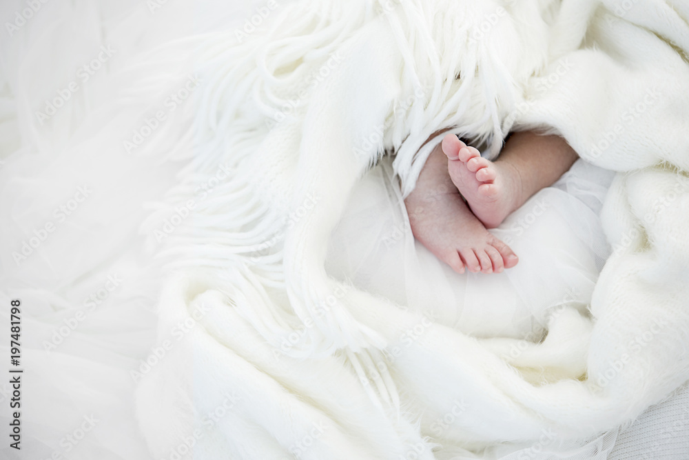 Baby feet newborn. Baby feet newborn.