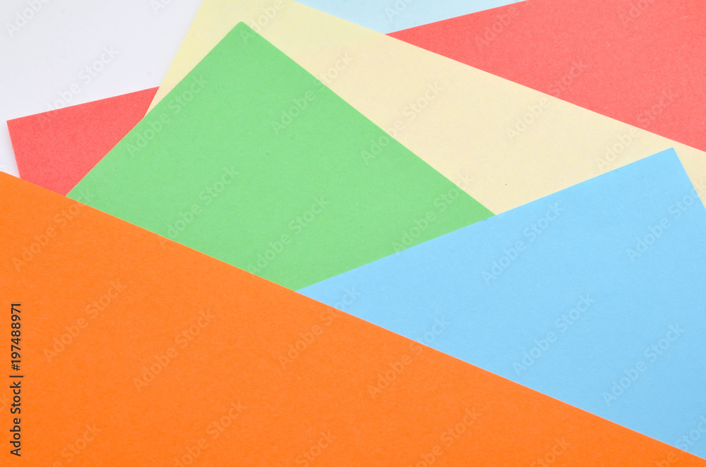 Geometric colourful paper background. Geometric colourful paper background.