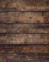 Rustic grunge weathered wooden planks background, sharp and highly detailed