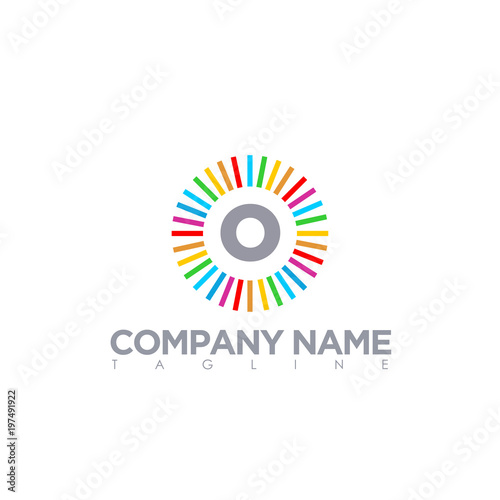 Free Download O MODERN LETTER LOGO TEMPLATE - GFXLoad
