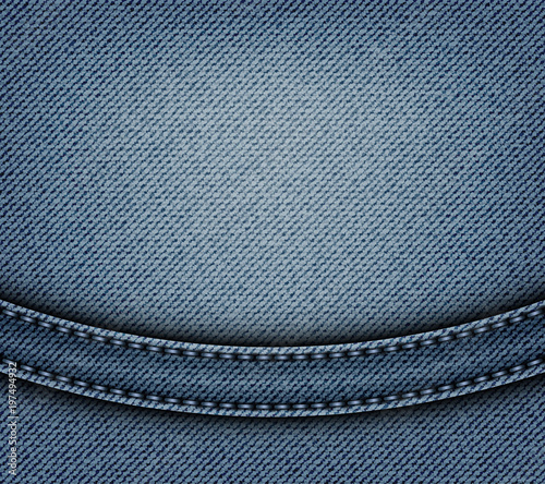 Jeans design with arch