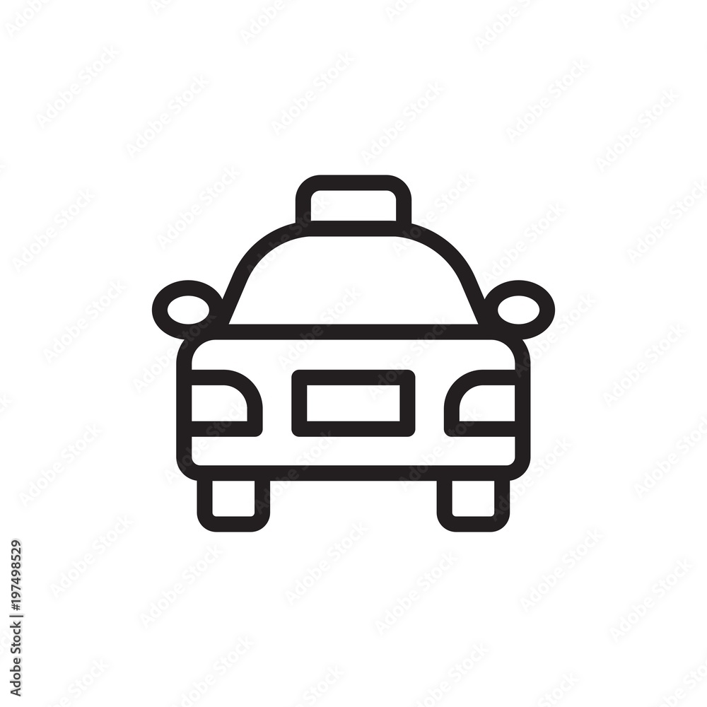 taxi, cab outlined vector icon. Modern simple isolated sign. Pixel perfect vector illustration for logo, website, mobile app and other designs taxi, cab outlined vector icon. Modern simple isolated sign. Pixel perfect vector illustration for logo, website, mobile app and other designs
