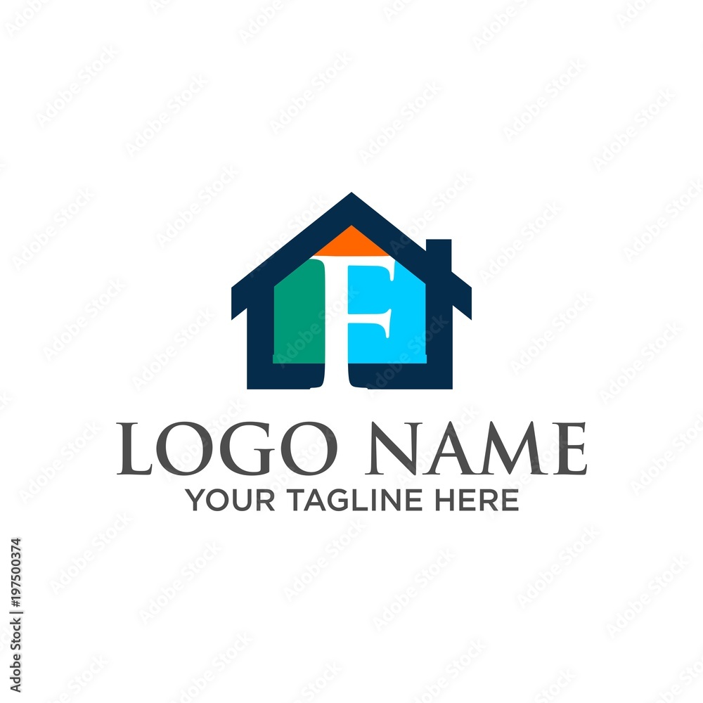 Real Estate and construction vector logo design template. letter F logo concept. Buildings abstract concept icon. Real Estate and construction vector logo design template. letter F logo concept. Buildings abstract concept icon.