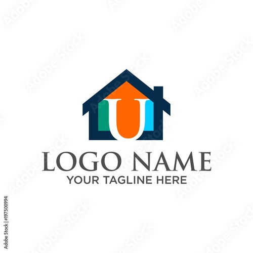 Real Estate and construction vector logo design template. letter U logo concept. Buildings abstract concept icon. Free Download Real Estate and construction vector logo design template. letter U logo concept. Buildings abstract concept icon. - GFXLoad