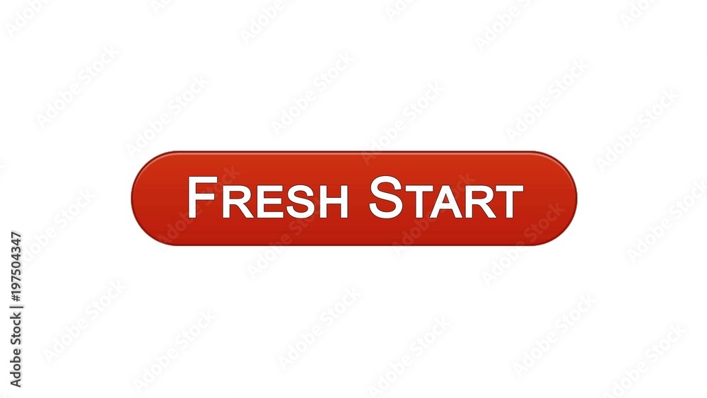 Fresh start web interface button wine red color, business innovation site design Fresh start web interface button wine red color, business innovation site design