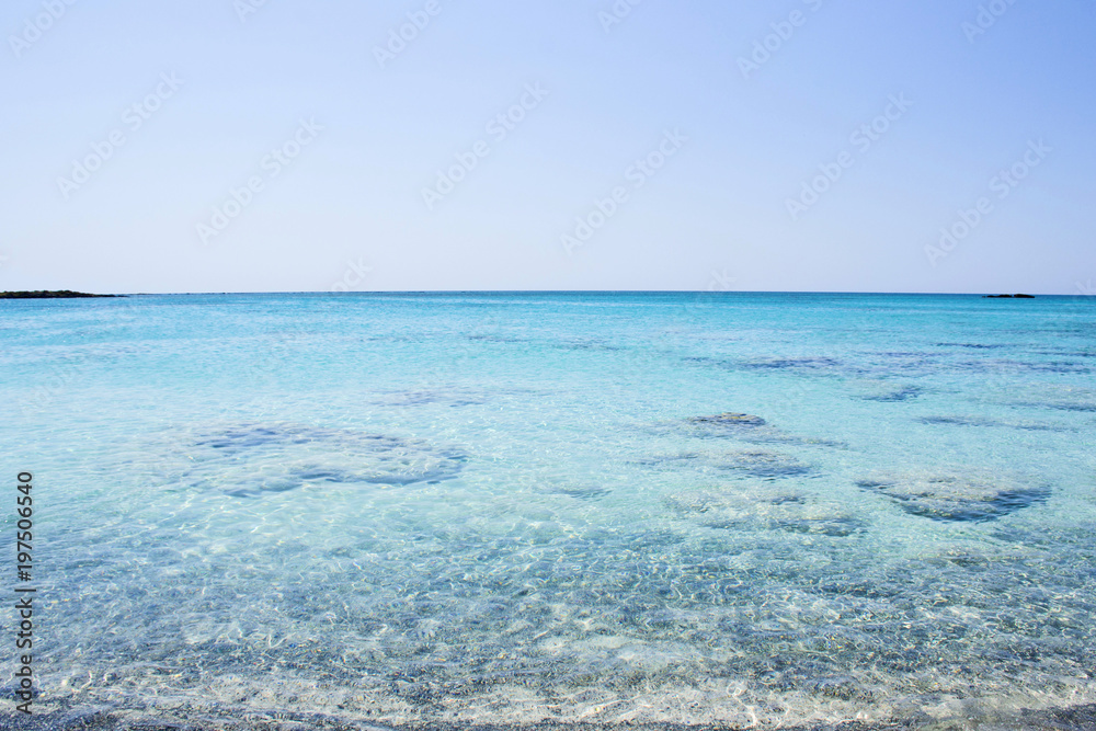 Meravigliosa costa dell'isola di Creta - Grecia Meravigliosa costa dell'isola di Creta - Grecia