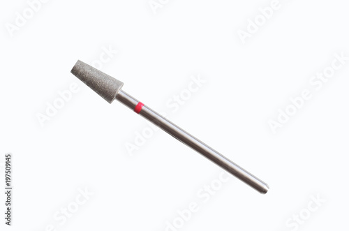 metal cutter for manicure and pedicure on a white background