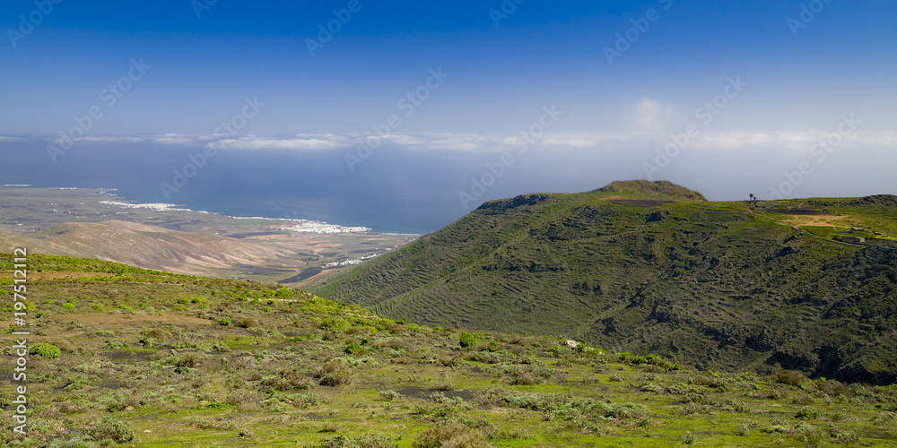 landscape of Lanzarote, Canary Islands