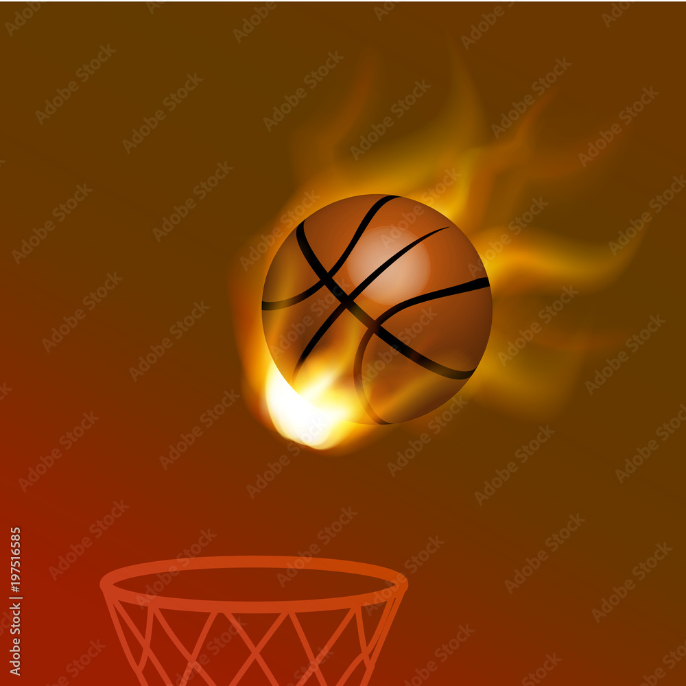 Basketball illustration