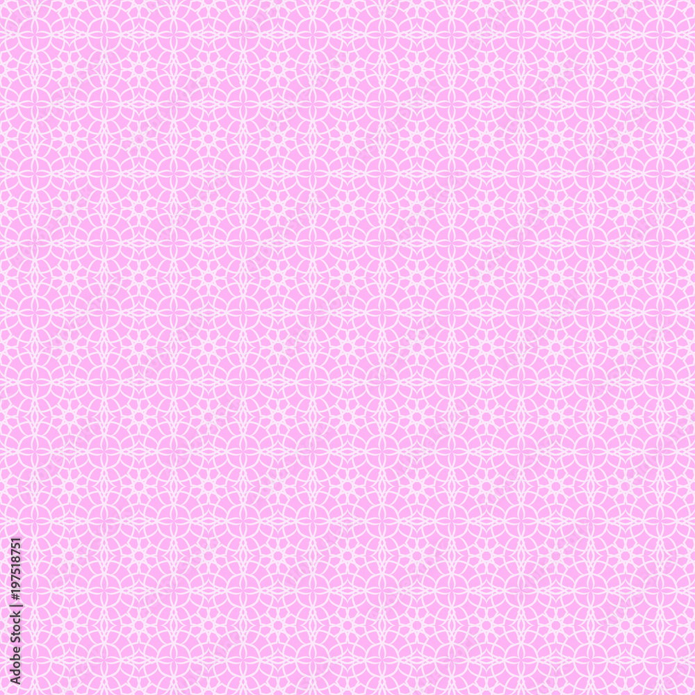 Pink geometric seamless pattern Pink geometric seamless pattern