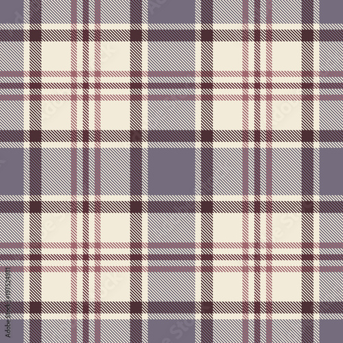Seamless tartan plaid pattern. Checkered fabric texture background.