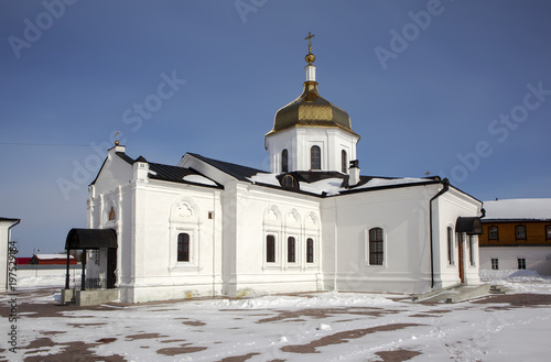 St. Nicholas Church. The Abalaksky Znamensky Monastery. The village of Abalak. Tyumen region. Russia photo