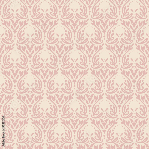 Maison de fleurs. Baroque seamless pattern #6