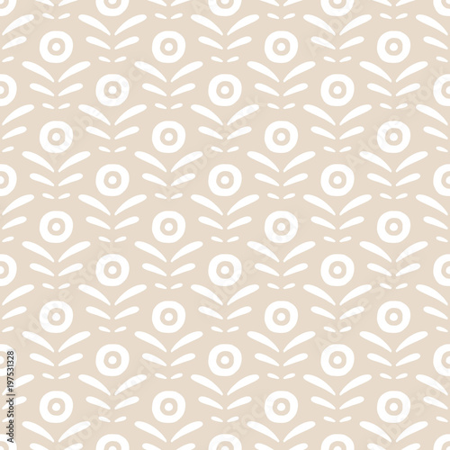 Maison de fleurs. Flowers and florals seamless pattern #2