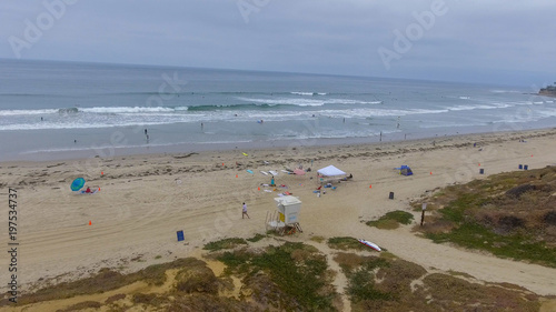 Wallpaper Mural La Jolla Palisades Park, San Diego aerial view Torontodigital.ca