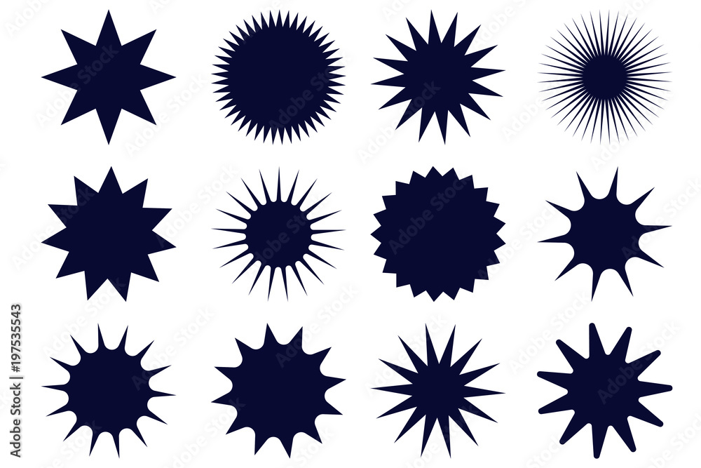 Sunburst vector badges. Graphic, shine, stamp, decoration, sunshine, glitter symbol. Hipster Style badges. Design element great for retro style projects. Sunburst vector badges. Graphic, shine, stamp, decoration, sunshine, glitter symbol. Hipster Style badges. Design element great for retro style projects.