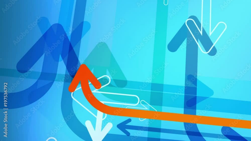 Abstract arrows background. Loop section from 6:00 to 41:00 so you can ...