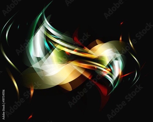 Abstract background composed of simple elements 