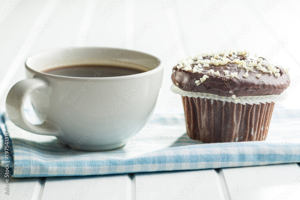Tasty chocolate muffins.