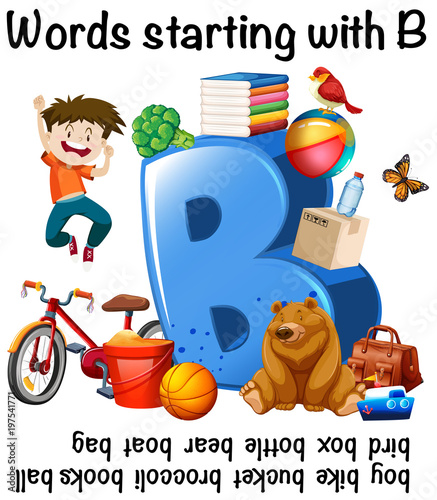 Many words starting with B