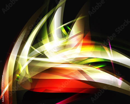 Abstract background composed of simple elements 