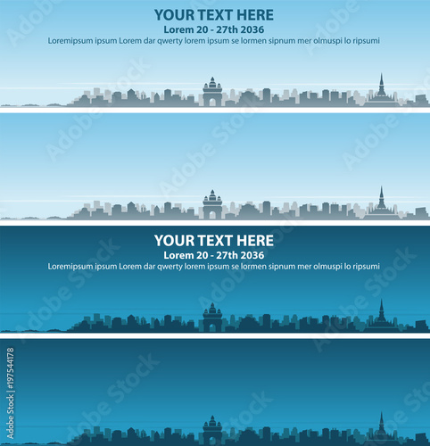 Vientiane Skyline Event Banner