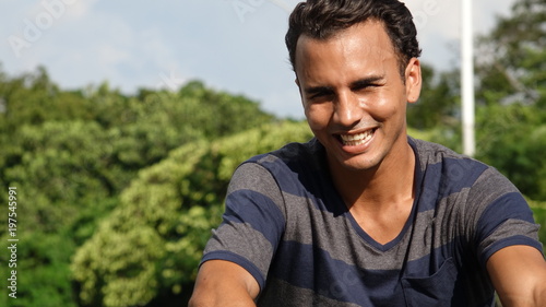 Colombian Male Smiling © dtiberio