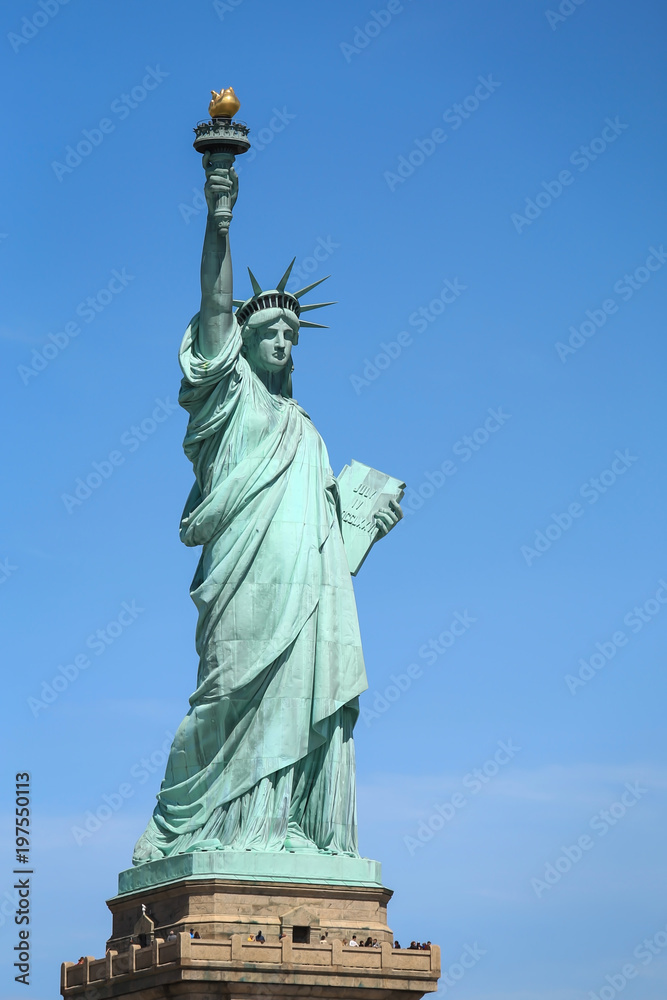 Fototapeta premium Amerykański symbol - Statua Wolności. Nowy Jork, USA.