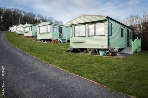 static caravan on a site in wales   © andreac77