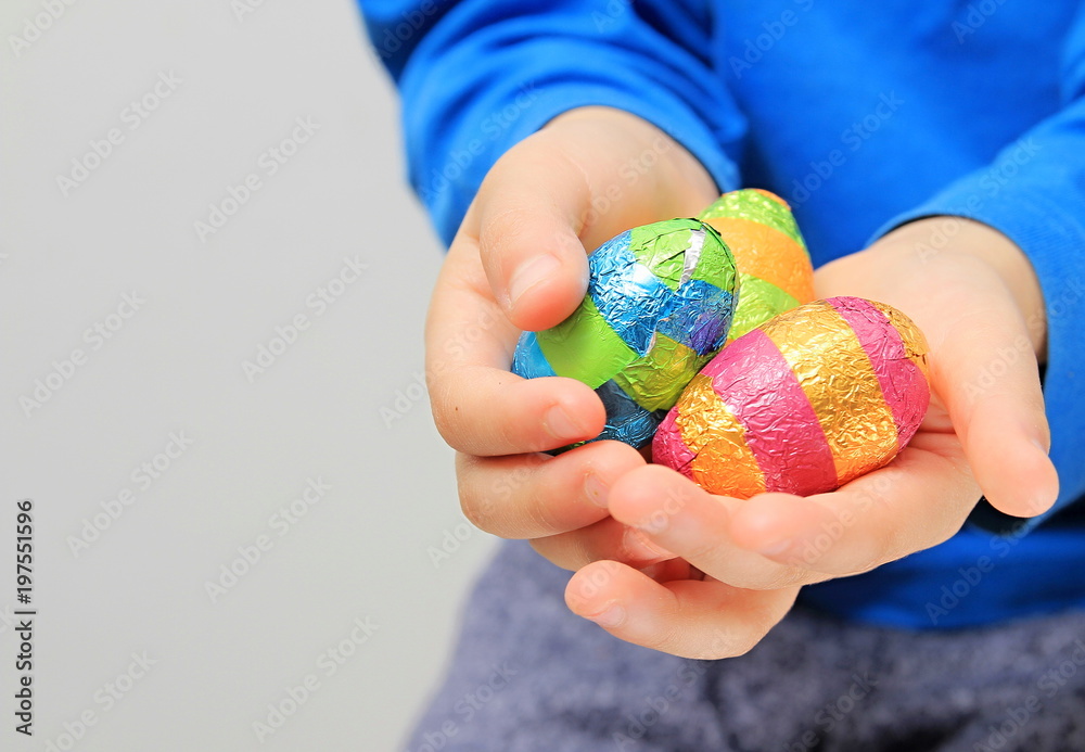 boy with Easter egg with art design stock photo boy with Easter egg with art design stock photo