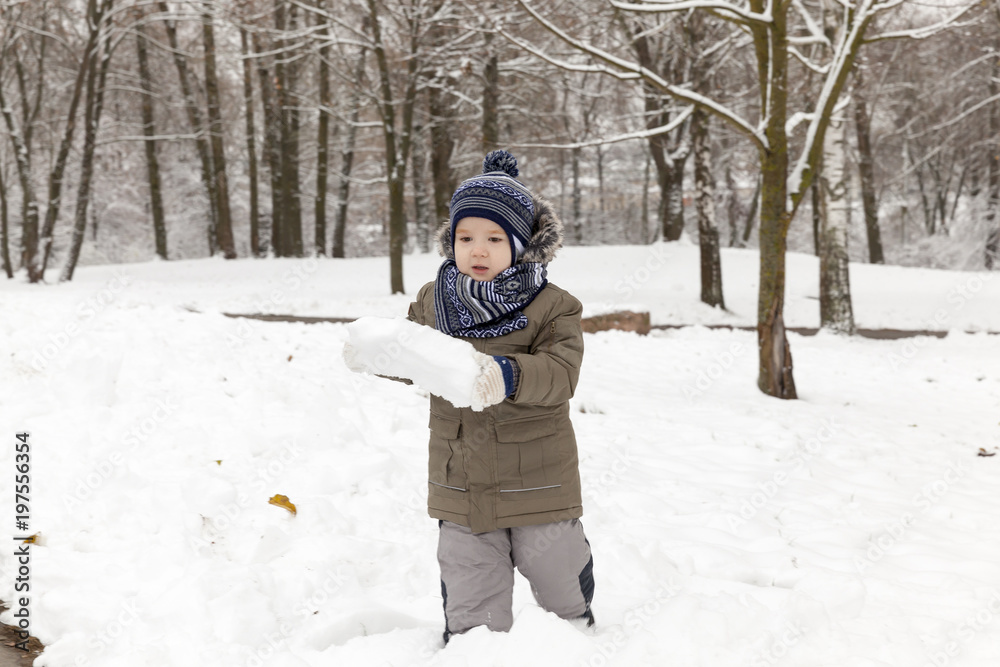 Boy in winter Boy in winter