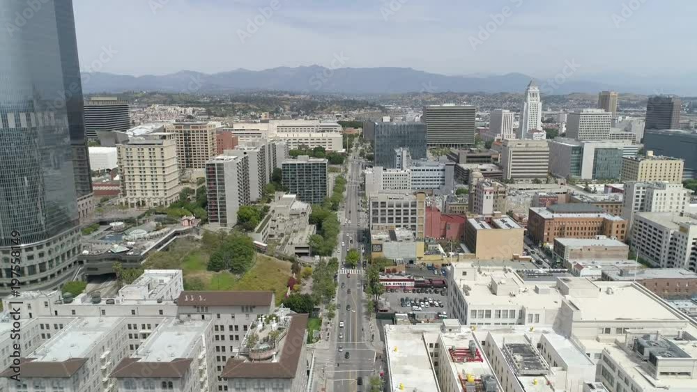 Aerial view of Los Angeles