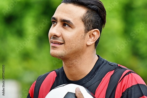 Adult Male Soccer Player
