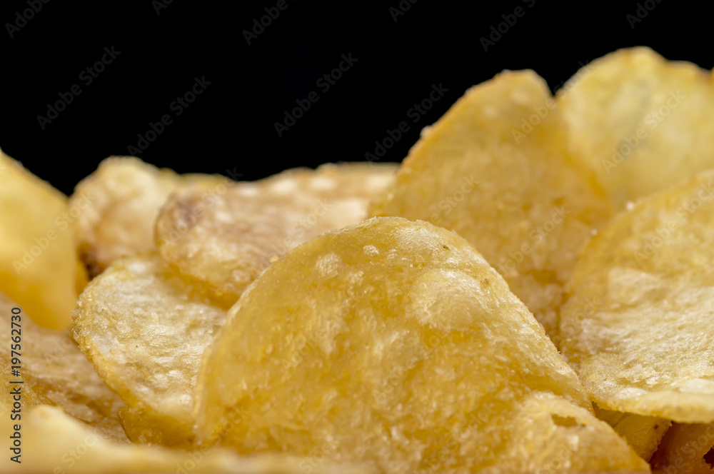 Homemade potato chips