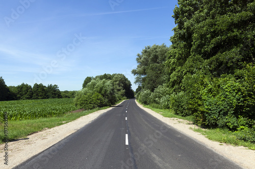 asphalt road