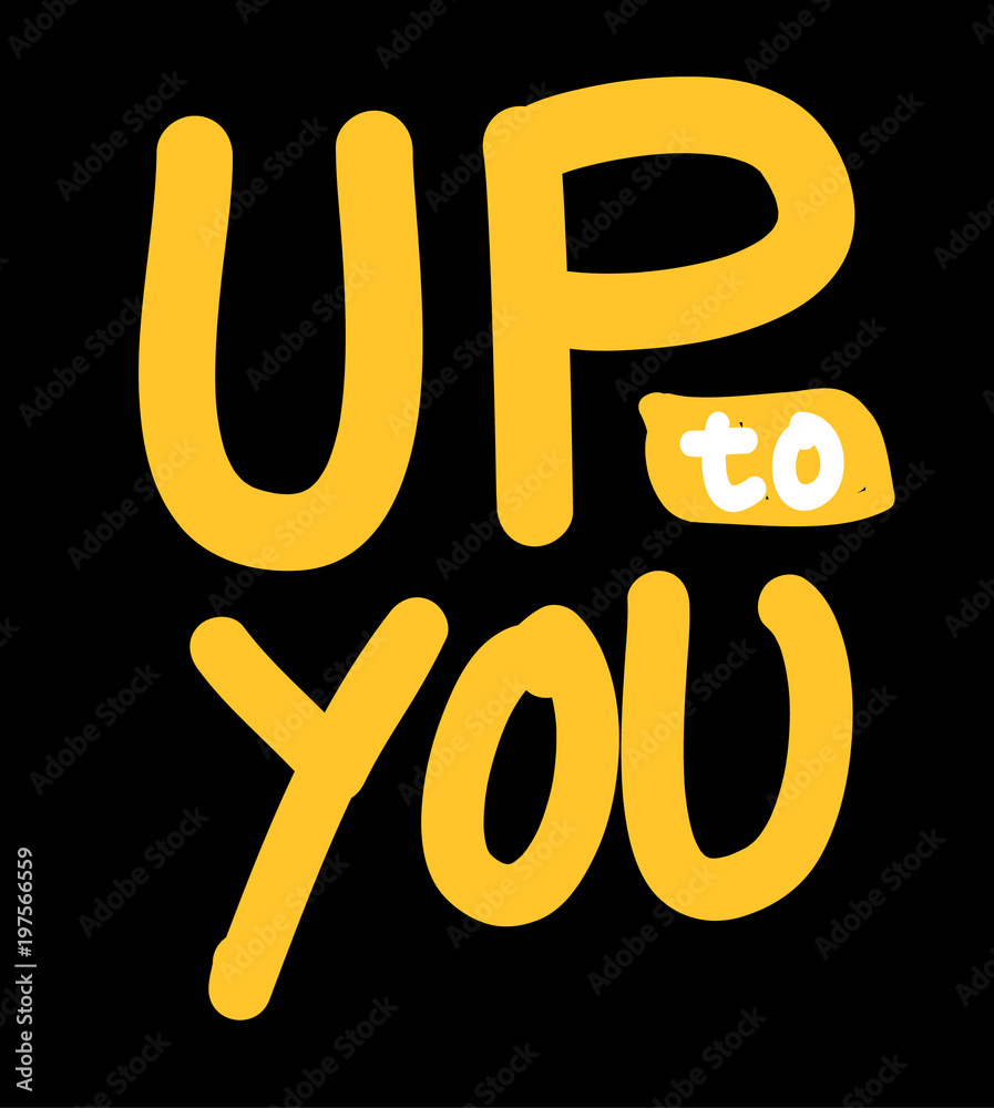 Vector poster with phrase, crown and decor elements. Typography card, color image. Design for t-shirt and prints.