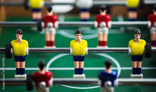 Mini football table. © quan_tum