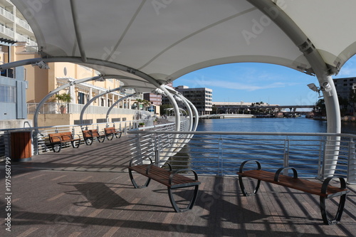 Downtown Tampa Bay River Walk  photo