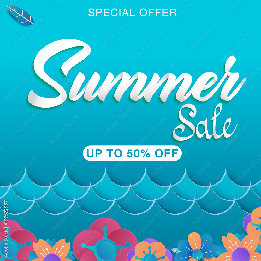 summer sale template banner summer sale template banner