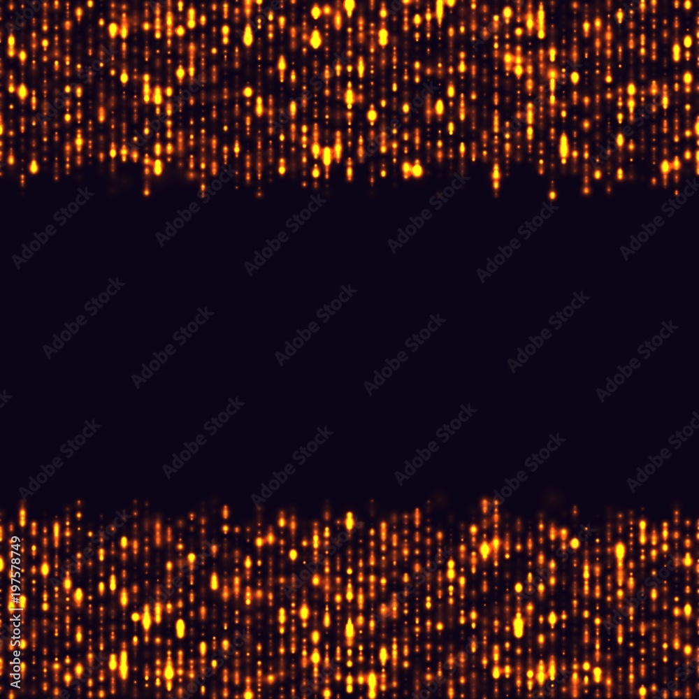 Cosmic shining abstract background
