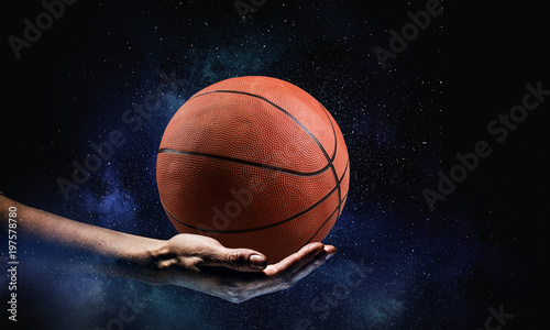 Basketball game concept © Sergey Nivens