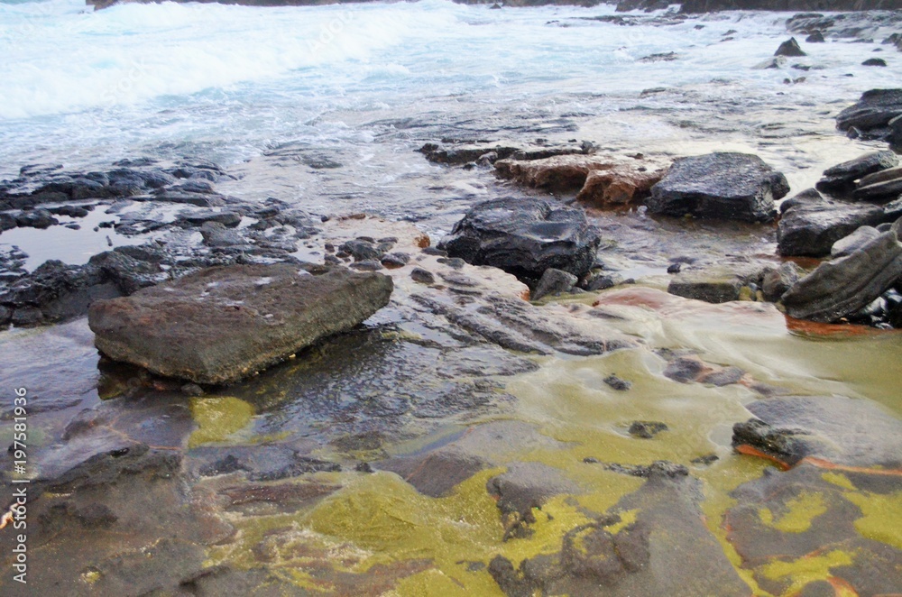 Green Sand Beach Ocean