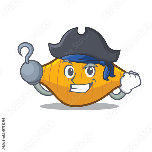 Pirate conchiglie pasta character cartoon