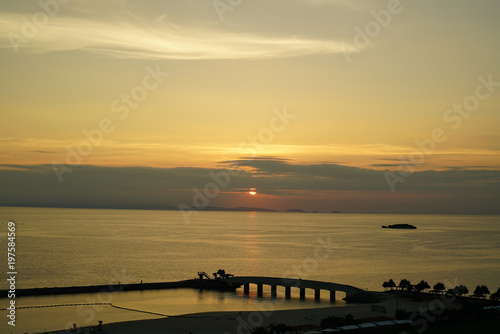 Wallpaper Mural 오키나와 일몰 Torontodigital.ca