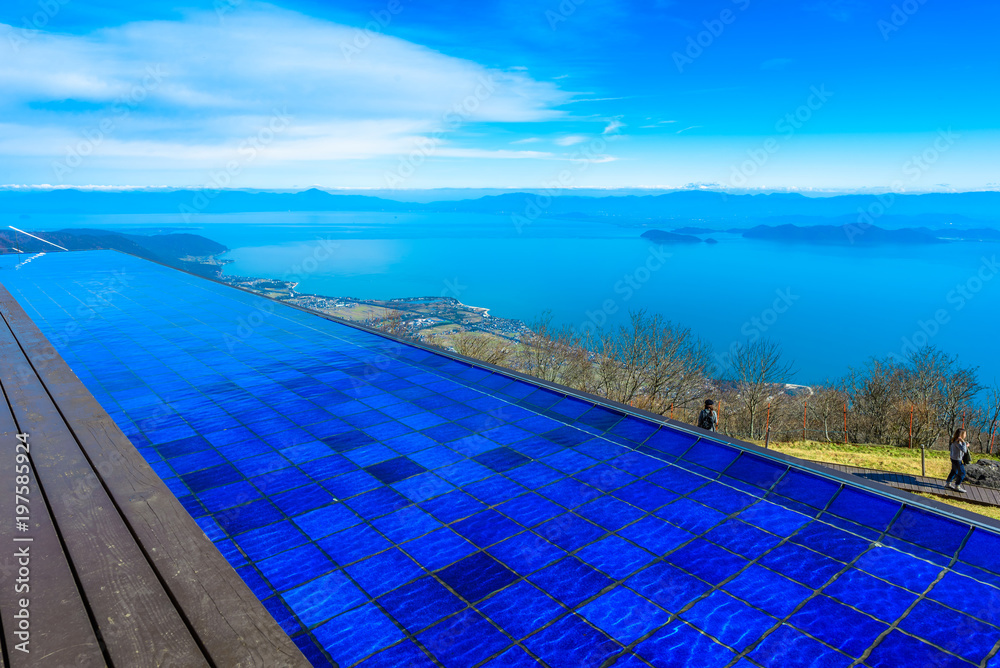 Obraz premium 琵琶湖 滋賀県 日本