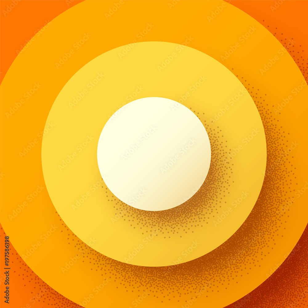 Abstract background with retro layers and dotted shadow Abstract background with retro layers and dotted shadow