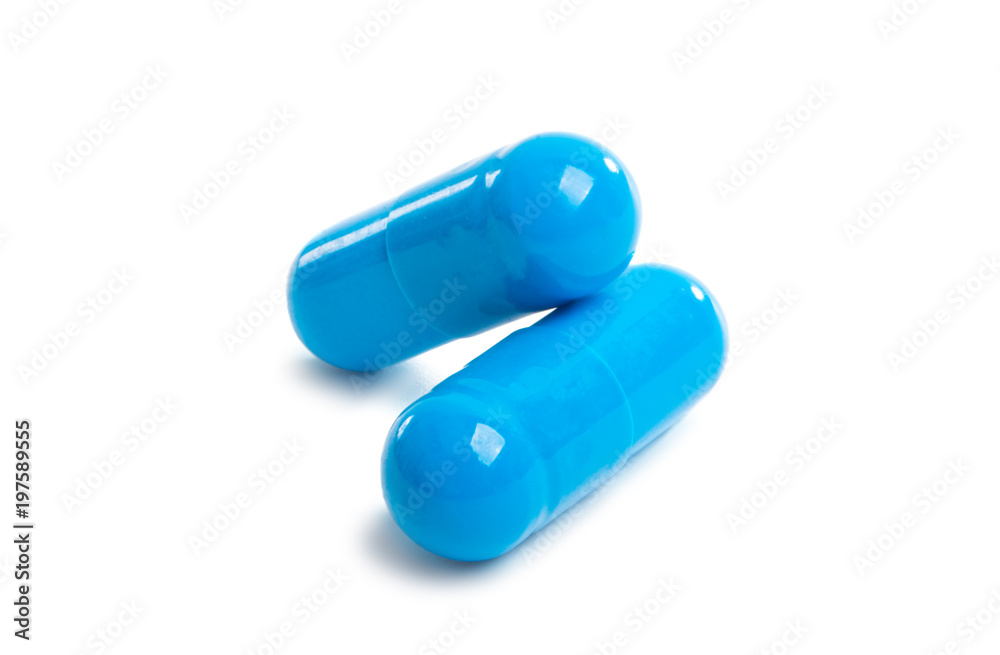 medical pills isolated